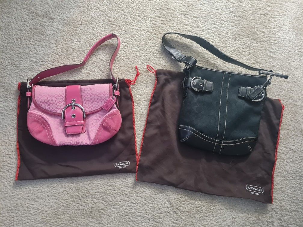 near vintage coach purses *NEED SOLD TODAY!*