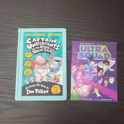 Captain Underpants And Ultra Squad Books