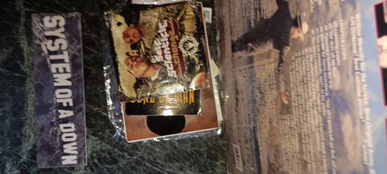 System of a down official album promotional bumper stickers issued for the multi-platinum 2001 record, Toxicity
Used