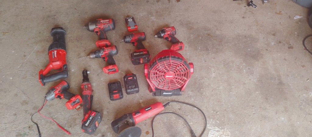 Bauer mechanic Power Tool set.