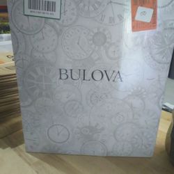 Bulova Pewter Clock