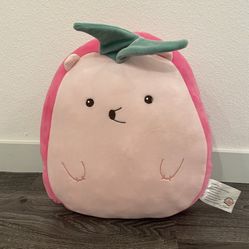 Medium Pink Hedgehog Plush