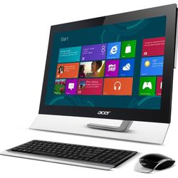 Acer 24" All-in-One PC.  Intel i5 3.2GHz, 500GB HDD, 8GB RAM, 2x HDMI, Bluetooth, USB 3.0.  DVD Writer..  BestbuyPrice: $1099