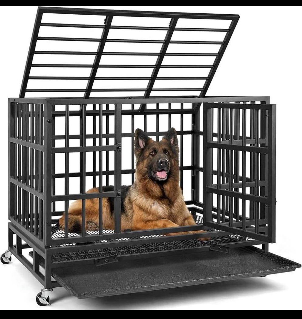 38” Heavy Duty Dog Crate