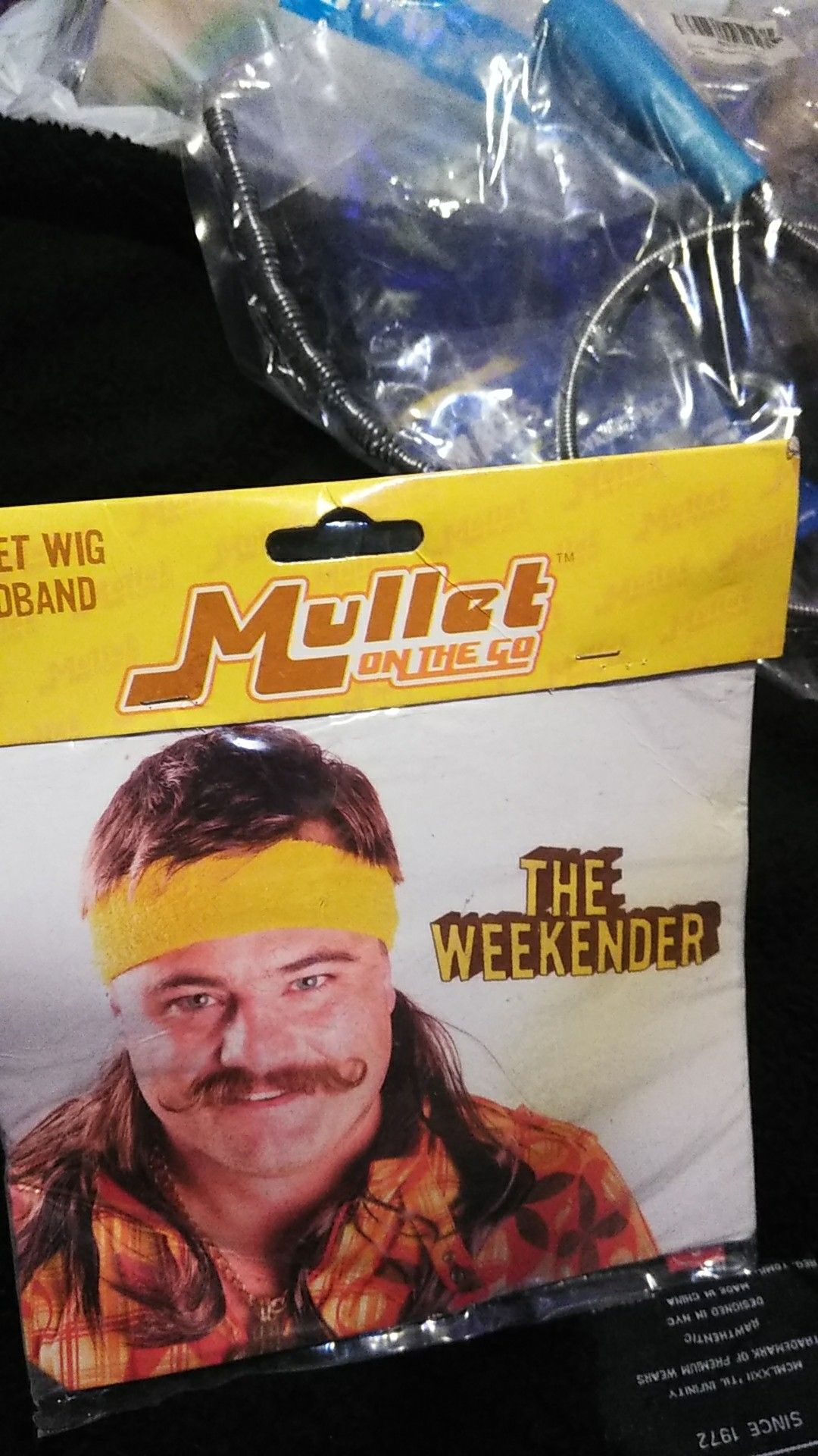 MULLET WIG HEADBAND