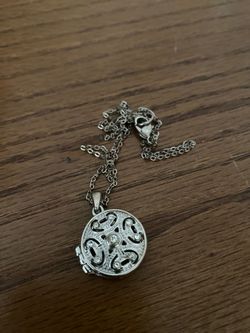 Silver locket