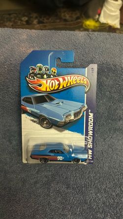 Hot Wheels HW Showroom Blue Muscle Car