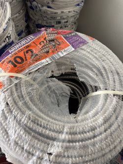 10/2 MC Armorlite Metal Clad Cable 250FT – Brand New