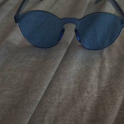 Blue Tinted Glasses