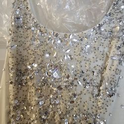 Adriana Pappell Beaded Dress