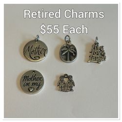 Retired James Avery Charms $55 Each