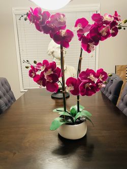 Beautiful Artificial Orchid Arrangement – 30” Tall 🌸