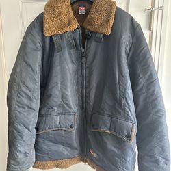 Diesel Mens Sherpa Lined Jacket/Parka