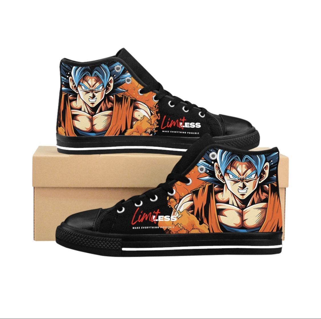 Men Shoes Styled Anime . Trending Christmas Gift