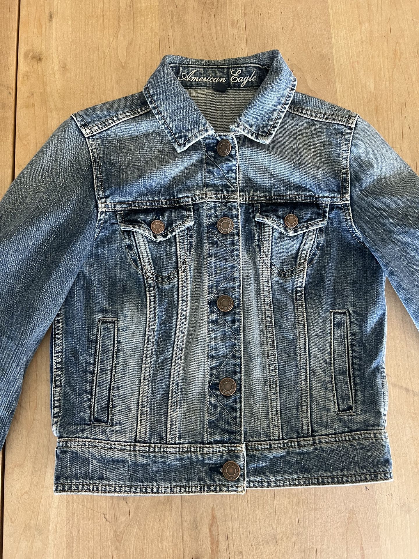 American Eagle Denim Jacket Women’s Small Excellent Shape