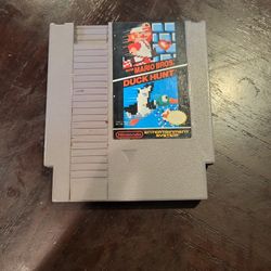1985 Mario Bros And Duck Hunt Game 