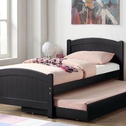 Twin Over Twin Size Frame And Mattresses
