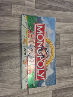 Vintage 1995 Monopoly Deluxe Edition Parker Brothers Complete 60th Anniversary