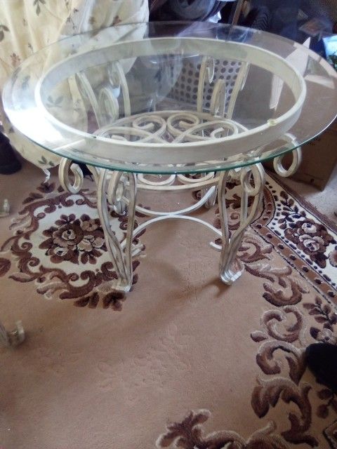 Coffee Table And 2 End Tables