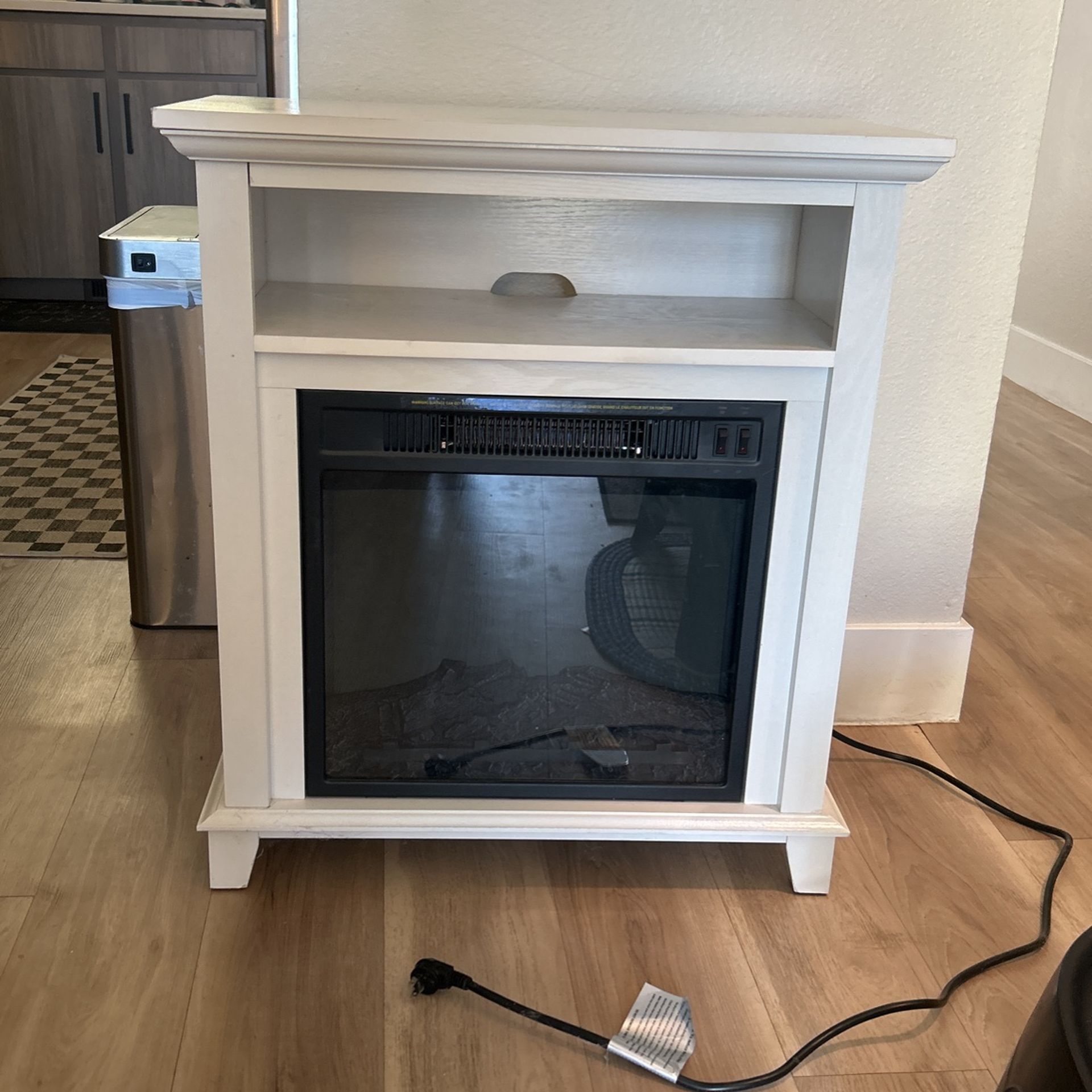 Indoor Space Heater With Shelf 