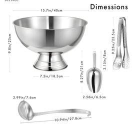 Stainless Steel Ice Bucket