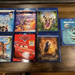 4k Uhd Blu Ray DVDs 