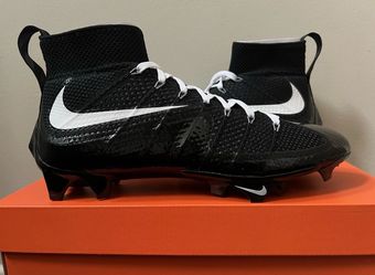 Sz 11 Nike Vapor Edge 360 Untouchable Football Cleats Black White Volt FQ0235-001