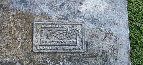 Kraft joint opener tool concrete
