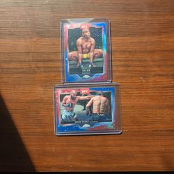 Anderson Silva #44 Red 🍒 & Blue 🔵 Refractor & Bruno Silva #144 Red ♥️ And Blue 💙 Refractor Offers Accepted 