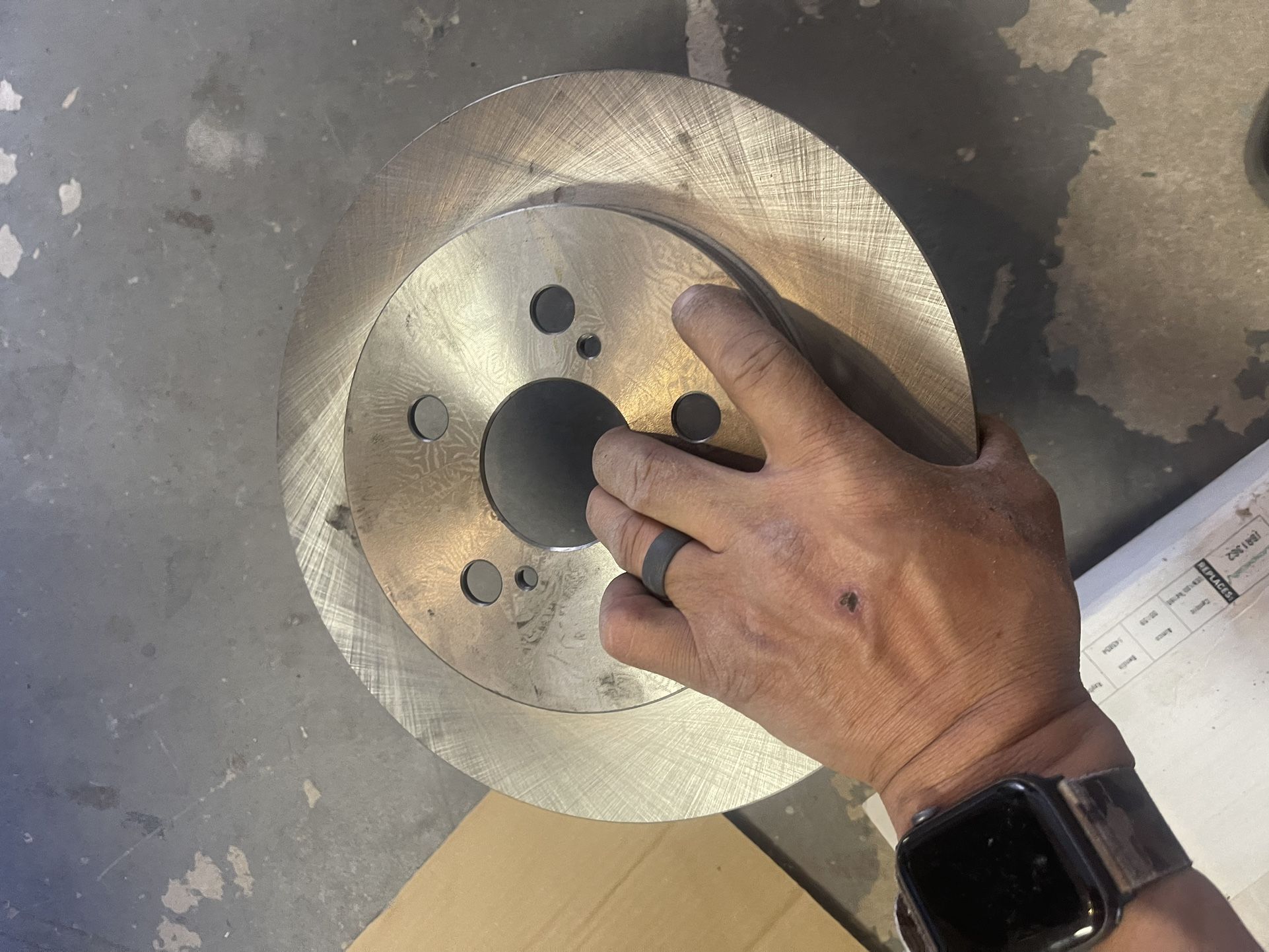 2011-2013 Lexus CT200h Rear Rotors