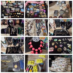 BULK VINTAGE COSTUME JEWELRY