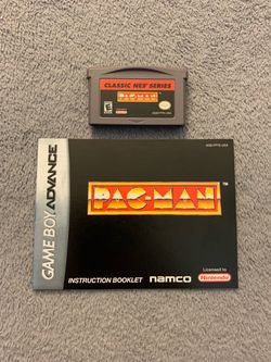 Pac-Man Game Boy Advance Video Game Nintendo Classic NES Series Namco AGB-002