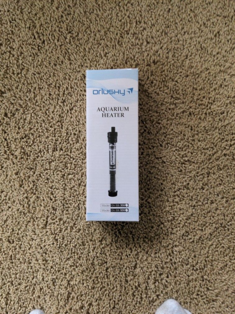 Orlushy Water Heater For Aquarium 50 Watts