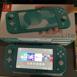 Nintendo Switch Lite - Like New! W Extras