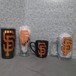 Customized GLASSWARE/TShirts