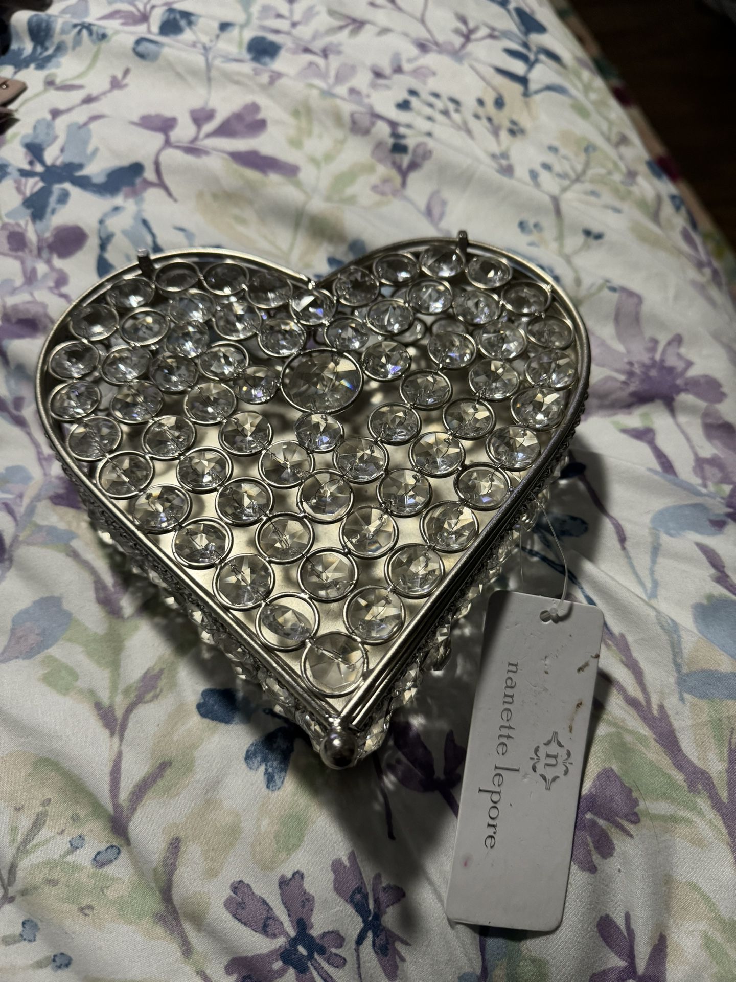 Heart Shaped Trinket Box 