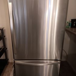 Stainless Steel Whirlpool Refrigerator 