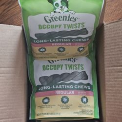 Greenies Occupy Twists Natural Dog Treats Regular Breed Size Chicken Flavor,  , 24 Count