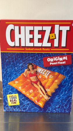 Cheezit baked snacks float Original pool float