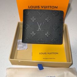 Louis Vuitton Multiple Wallet – Monogram Empreinte Leather in Black