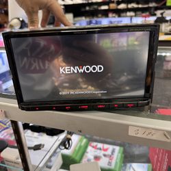 Kenwood DMX7706S 6.95" Digital Media Receiver w/Bluetooth, Apple CarPlay and Android Auto 