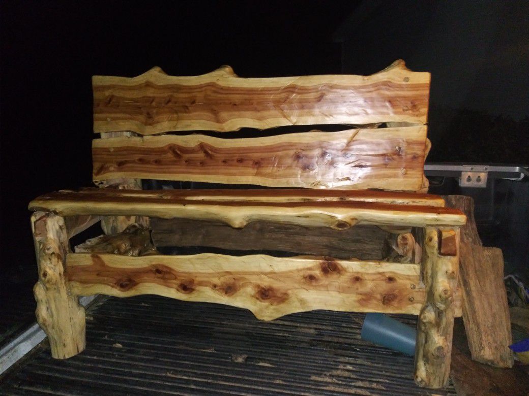 Rustic bench