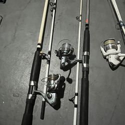 Fishing Set 7poles Everything Included 
