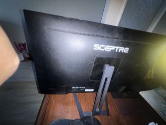 Sceptre 24” Curved LED Monitor – Full HD 1080p, HDMI/VGA, Built-in Speakers