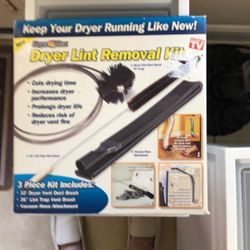 Dryer Lint Removal Kit