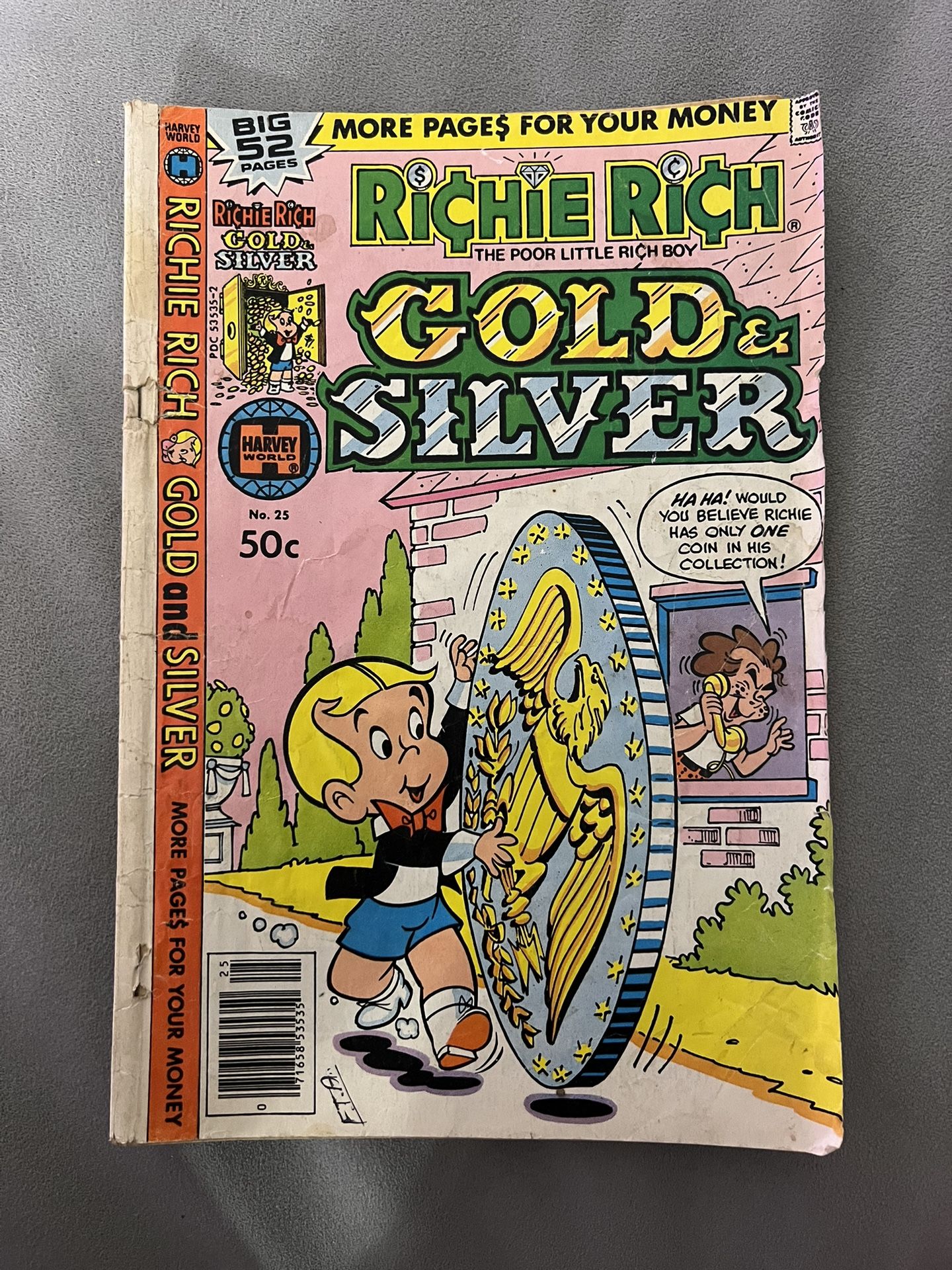 Richie Rich Gold And Silver #25 Harvey Comics 1979