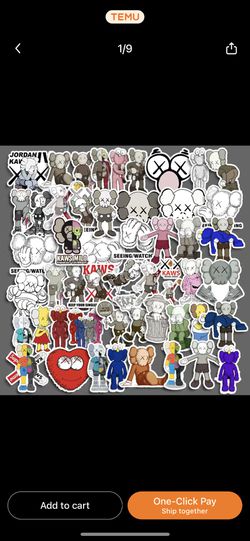 50 KAWS Stickers All Different Designs for Sale in The Bronx, NY