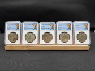 1961Mo Mexico Peso NGC Genuine Lot of 5