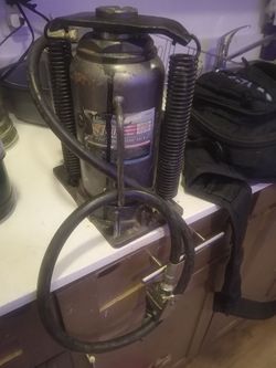 Pittsburgh 20ton hydraulic bottle jack