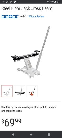 Steel Floor Jack Cross Beam

 Only $20 !